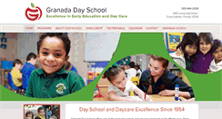 Desktop Screenshot of granadadayschool.com