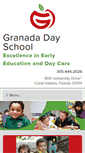 Mobile Screenshot of granadadayschool.com