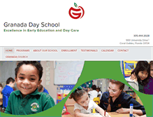 Tablet Screenshot of granadadayschool.com